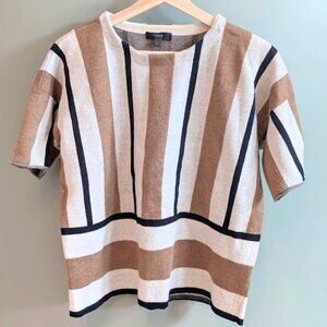 J. Crew 100% Merino wool short sleeve sweater, size M